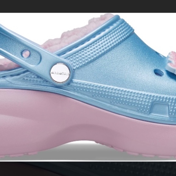 Crocs Mean Girl Blue Platform with lining - Picture 6 of 11